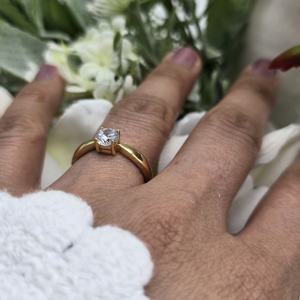🥰 CATHEDRAL ENGAGEMENT RING - Picture 6 of 9